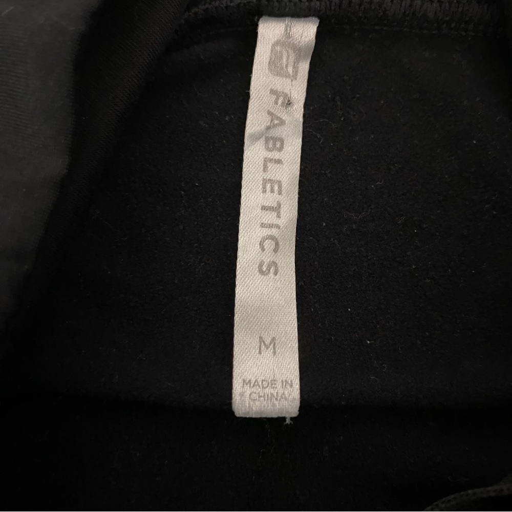 Fabletics Black Europa Pullover Sz M - image 7